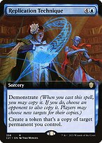 Replication Technique (Extended Art) (C21-358) - Commander 2021: (Extended Art)