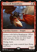 Khorvath Brightflame (BBD-009) - Battlebond Foil