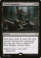 Dread Summons (NCC-249) - New Capenna Commander