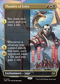 Thunder of Unity (Borderless) (TDM-391) - Tarkir: Dragonstorm: (enchantment) Foil