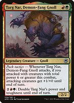 Targ Nar, Demon-Fang Gnoll (AFR-234) - Adventures in the Forgotten Realms