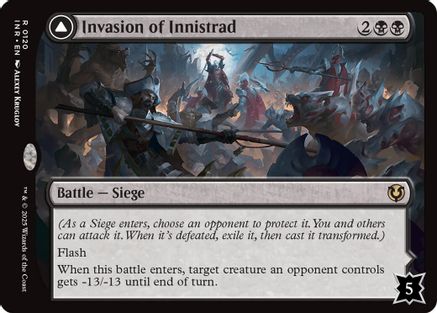Invasion of Innistrad (INR-120) - Innistrad Remastered: (enchantment) Foil