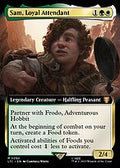 Sam, Loyal Attendant (Extended Art) (LTC-090) - Tales of Middle-earth Commander: (Extended Art) Foil