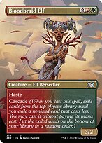 Bloodbraid Elf (Borderless) (2X2-373) - Double Masters 2022