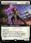 Dusk Legion Duelist (Extended Art) (MOM-344) - March of the Machine: (Extended Art) Foil