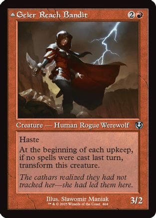 Geier Reach Bandit (Retro Frame) (INR-464) - Innistrad Remastered Foil