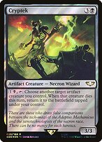 Cryptek (Surge Foil) (40K-033) - Warhammer 40,000 Commander Foil