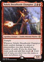 Neheb, Dreadhorde Champion (WAR-140) - War of the Spark