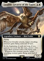 Gwaihir, Greatest of the Eagles (Extended Art) (LTC-099) - Tales of Middle-earth Commander: (Extended Art)