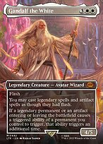 Gandalf the White (Borderless) (LTR-442) - The Lord of the Rings: Tales of Middle-earth
