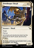 Doorkeeper Thrull (Showcase) (MKM-338) - Murders at Karlov Manor: (Showcase) Foil