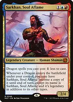 Sarkhan, Soul Aflame (MAT-046) - March of the Machine: The Aftermath Foil