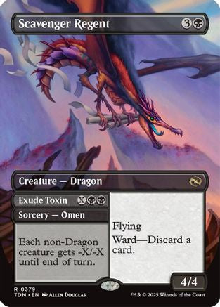 Scavenger Regent (Borderless) (TDM-379) - Tarkir: Dragonstorm
