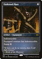 Darksteel Plate (Foil Etched) (2X2-559) - Double Masters 2022 Foil