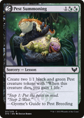 Pest Summoning (STX-211) - Strixhaven: School of Mages: (lesson) Foil