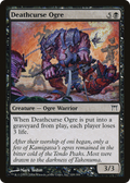 Deathcurse Ogre (CHK-109) - Champions of Kamigawa Foil