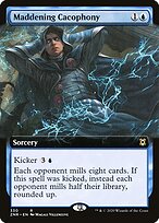 Maddening Cacophony (Extended Art) (ZNR-330) - Zendikar Rising: (Extended Art)