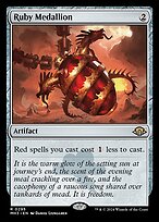 Ruby Medallion (MH3-295) - Modern Horizons 3 Foil