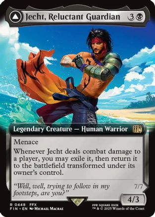 Jecht, Reluctant Guardian (Extended Art) (FIN-448) - FINAL FANTASY: (enchantment, Extended Art)