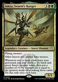 Amzu, Swarm's Hunger (CLU-024) - Ravnica: Clue Edition