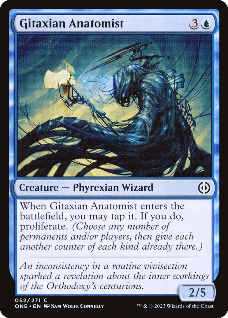 Gitaxian Anatomist (ONE-052) - Phyrexia: All Will Be One Foil