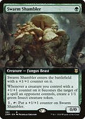 Swarm Shambler (Extended Art) (ZNR-362) - Zendikar Rising: (Extended Art) Foil