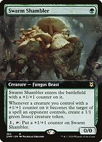 Swarm Shambler (Extended Art) (ZNR-362) - Zendikar Rising: (Extended Art) Foil