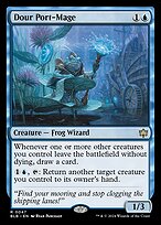 Dour Port-Mage (BLB-047) - Bloomburrow Foil