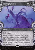 Coiling Rebirth (Showcase) (BLB-309) - Bloomburrow: (Showcase) (Borderless) Foil