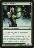 Viridian Acolyte (DST-089) - Darksteel