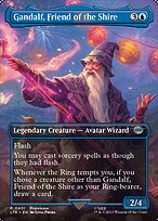 Gandalf, Friend of the Shire (Borderless) (LTR-401) - The Lord of the Rings: Tales of Middle-earth