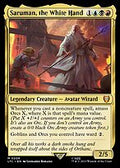 Saruman, the White Hand (LTC-008) - Tales of Middle-earth Commander Foil