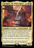 Saruman, the White Hand (LTC-008) - Tales of Middle-earth Commander Foil