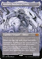 Kozilek, Butcher of Truth (Borderless) (2X2-336) - Double Masters 2022