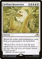 Brilliant Restoration (NEO-007) - Kamigawa: Neon Dynasty