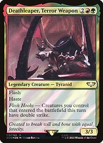 Deathleaper, Terror Weapon (Surge Foil) (40K-115) - Warhammer 40,000 Commander Foil