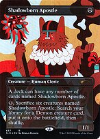 Shadowborn Apostle (687) (SLD-687) - Secret Lair Drop (Borderless) Foil