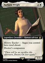 Barbara Wright (Extended Art) (Surge Foil) (WHO-926) - Doctor Who: (Extended Art) Foil