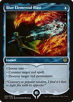 Blue Elemental Blast (SS1-002) - Signature Spellbook: Jace Foil