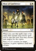 Show of Confidence (STX-028) - Strixhaven: School of Mages Foil