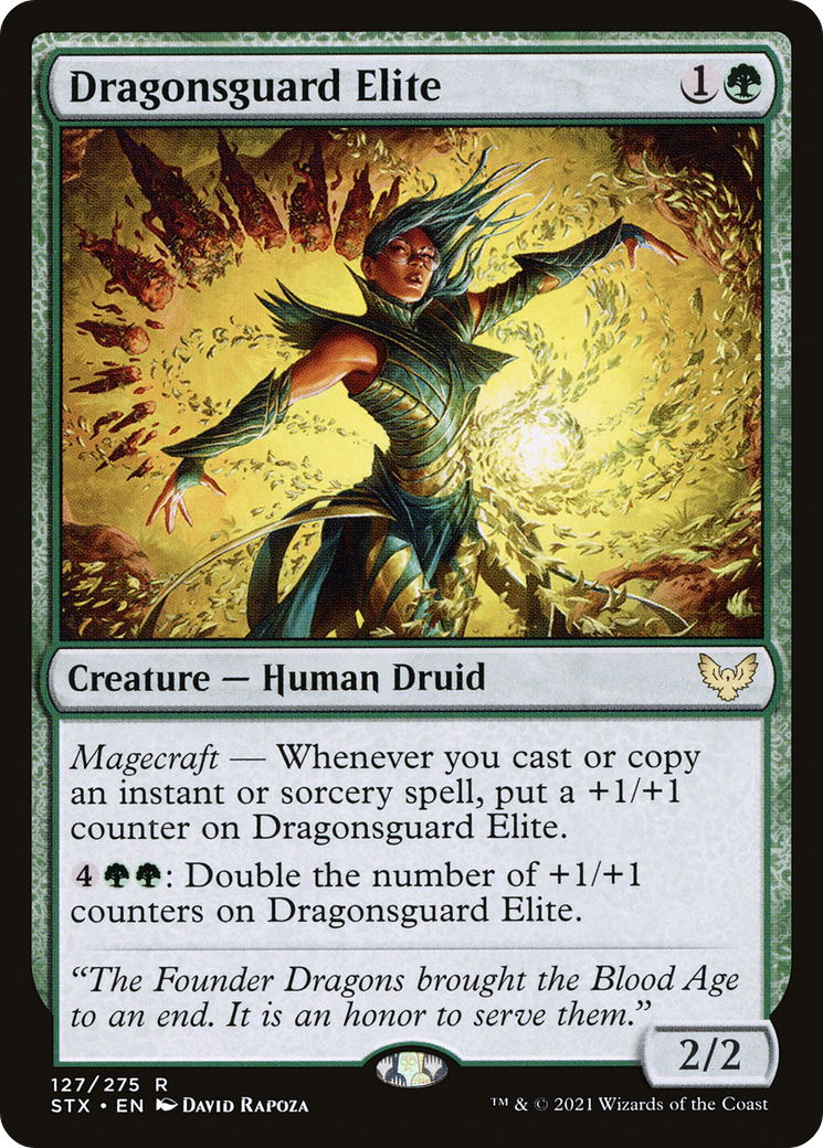 Dragonsguard Elite (STX-127) - Strixhaven: School of Mages