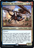 Breeches, the Blastmaker (PRE-197) - Outlaws of Thunder Junction Promos Foil