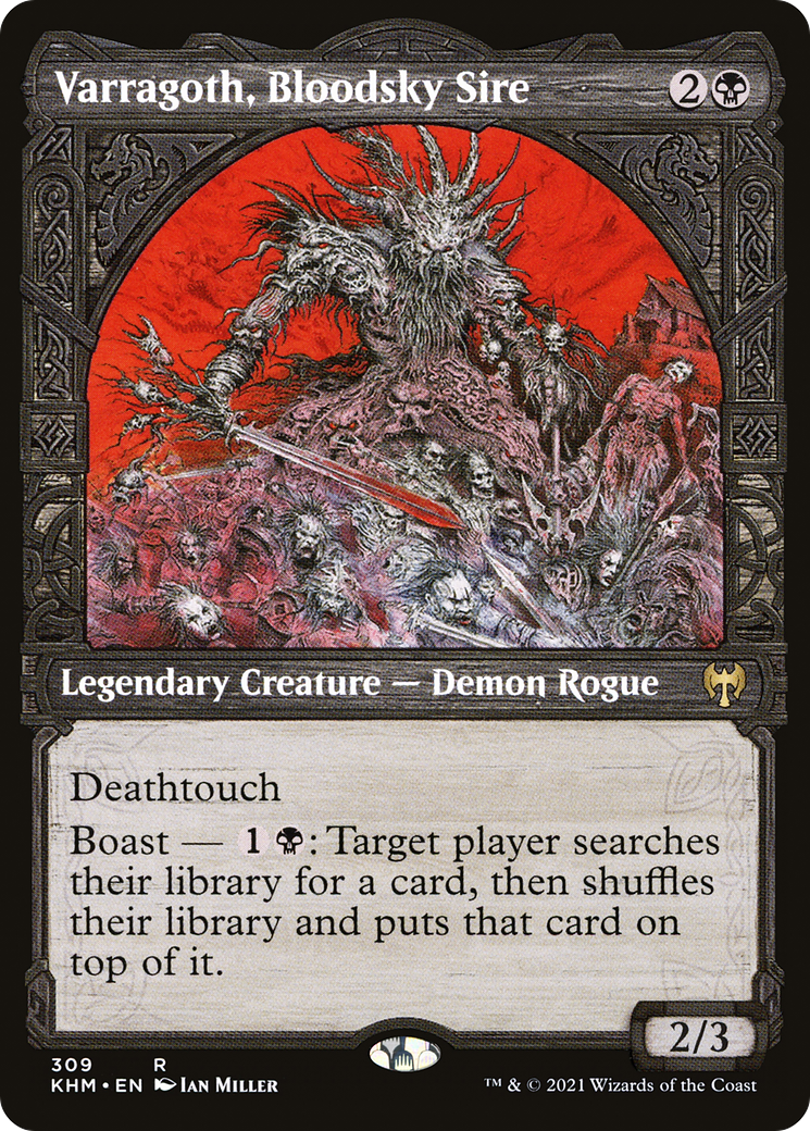 Varragoth, Bloodsky Sire (Showcase) (KHM-309) - Kaldheim: (Showcase)