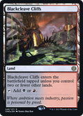 Blackcleave Cliffs (PRE-248S) - Phyrexia: All Will Be One Promos Foil