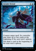 Arcane Denial (OTC-089) - Outlaws of Thunder Junction Commander