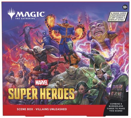 PREORDER Marvel Super Heroes Scene Box - 1 of Each