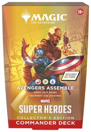 PREORDER Marvel Super Heroes Commander Deck - Avengers Assemble (Collectors Edition)