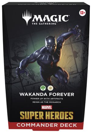 PREORDER Marvel Super Heroes Commander Deck - Wakanda Forever