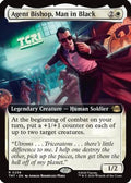Agent Bishop, Man in Black (Extended Art) (TMT-258) - Teenage Mutant Ninja Turtles Foil
