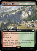 Sheltered Thicket (Extended Art) (PIP-508) - Fallout: (Extended Art) Foil